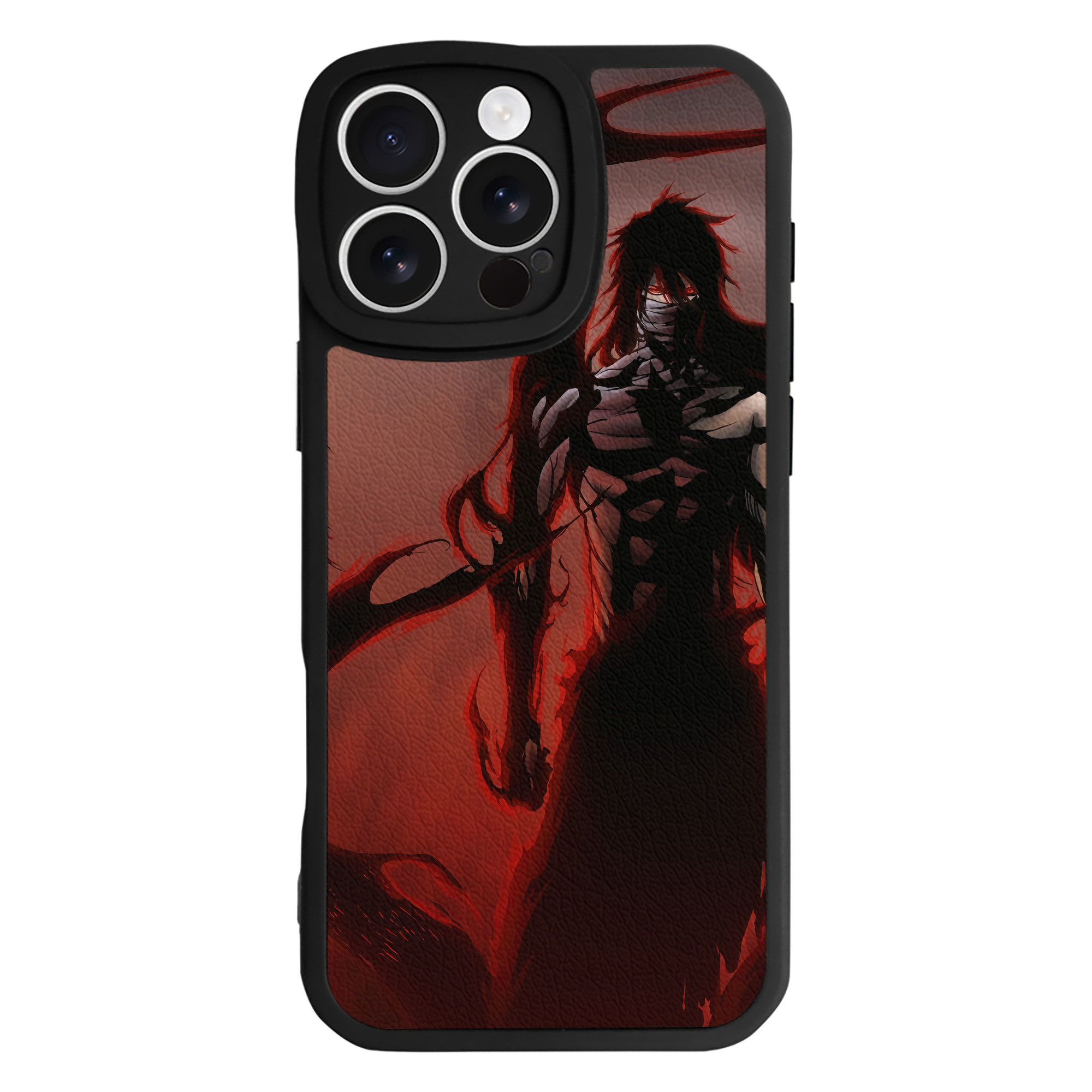 （画像用） ブリーチ BLEACH 【iPhone 16シリーズ対応】シリコンスマホケース（レザー調） 材質：シリコン